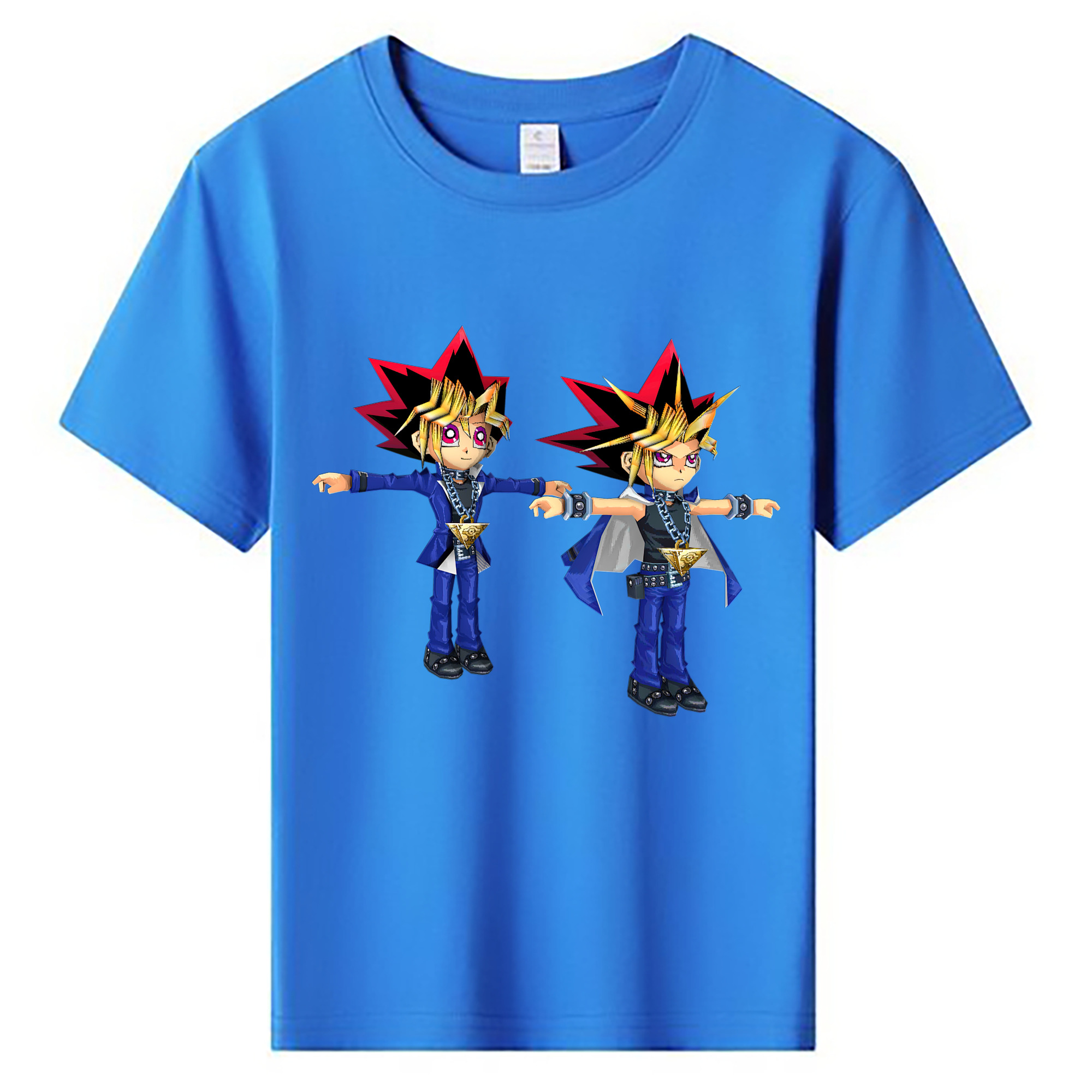 （画像用） 遊☆戯☆王 Yu-Gi-Oh! 綿100％キッズTシャツ（フロントプリント）